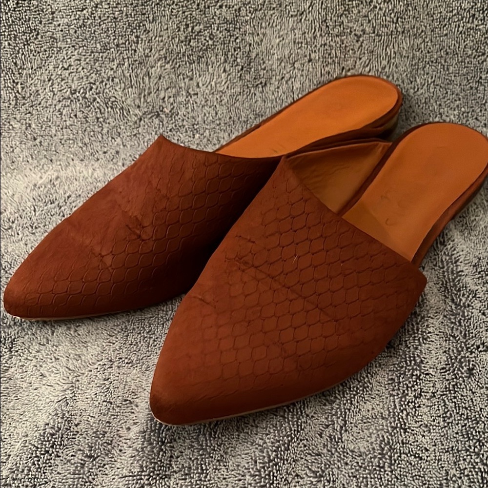 Coconuts‎ by Matisse Brown Textured Mules